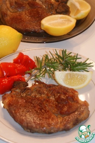 Ароматный свиной стейк Ароматный свиной стейк