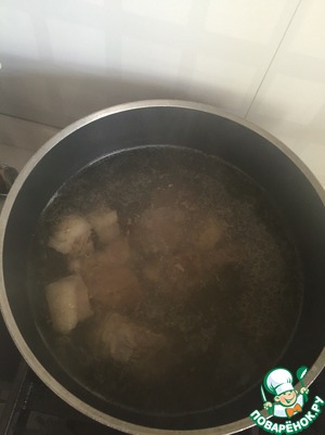 Азербайджанская шурпа из говядины