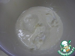 Творожно-ванильный пирог с вишней