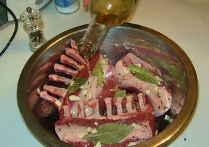 Бараньи рeбрышки "28 косточек" Бараньи рeбрышки "28 косточек"