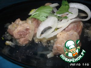 Бараньи рeбрышки в собственном соку