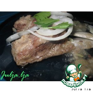 Бараньи рeбрышки в собственном соку