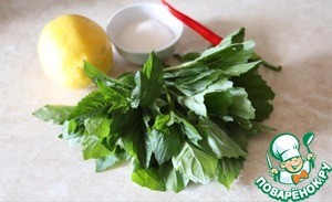 Бараньи рёбрышки с кориандром и мятным соусом