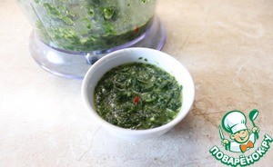 Бараньи рёбрышки с кориандром и мятным соусом