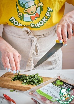 Баранина на углях с мятой Баранина на углях с мятой