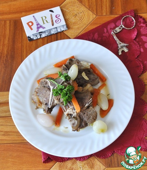 Баранина по-французски от Жерара Депардье Баранина по-французски от Жерара Депардье