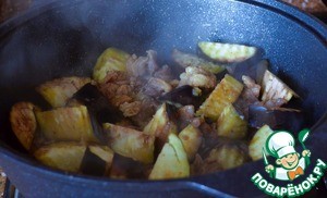 Баранина с баклажанами
