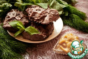 Баранина с грушевым соусом Баранина с грушевым соусом