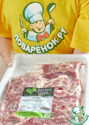 Баранина с грушевым соусом Баранина с грушевым соусом