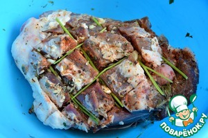 Баранина с овощами