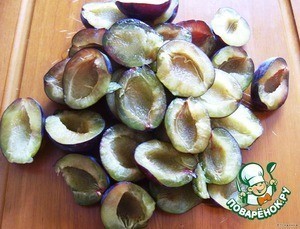 Баранина с соусом из слив