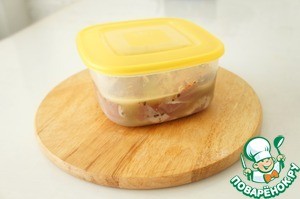 Баранина в луковом маринаде