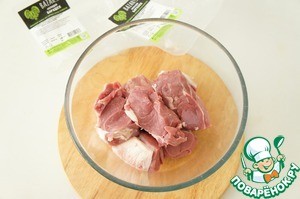 Баранина в луковом маринаде