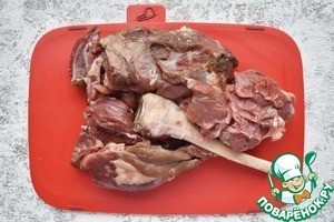 Баранина в соленом тесте "Яйцо динозавра"