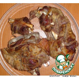 Баранина, запеченная в собственном соку