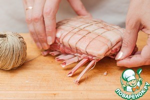 Баранья котлета на косточке