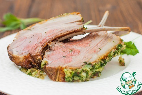 Баранья котлета на косточке