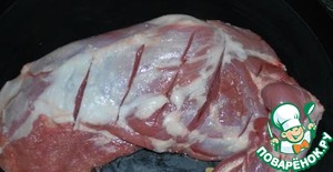 Баранья лопатка в мятно-лимонном маринаде Баранья лопатка в мятно-лимонном маринаде