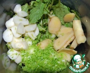 Баранья лопатка в мятно-лимонном маринаде Баранья лопатка в мятно-лимонном маринаде