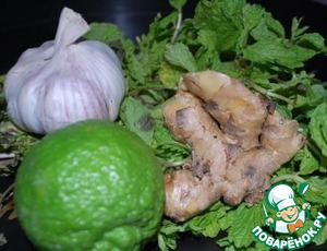 Баранья лопатка в мятно-лимонном маринаде Баранья лопатка в мятно-лимонном маринаде