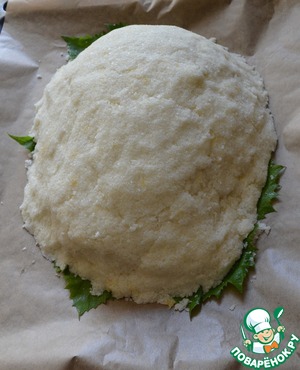 Баранья лопатка в соляной корочке Баранья лопатка в соляной корочке