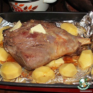 Баранья нога по рецепту Глузского Баранья нога по рецепту Глузского