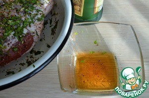 Баранья нога в специях Баранья нога в специях