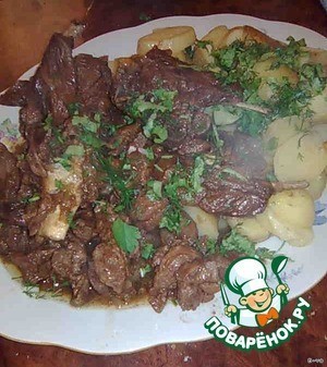 Барашек в гранатовом соке Барашек в гранатовом соке