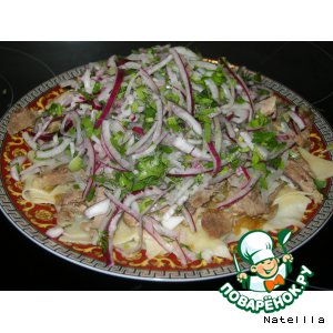 Бешбармак из баранины