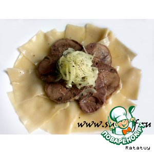 Бешбармак из конской колбасы "Казы" Бешбармак из конской колбасы "Казы"