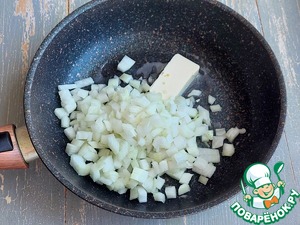 Брокколи с курицей в сырно-сливочном соусе