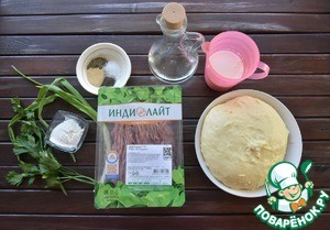 Булочки в вафельнице с мясной подливой