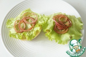 Бургер-гриль с необычным сыром Бургер-гриль с необычным сыром