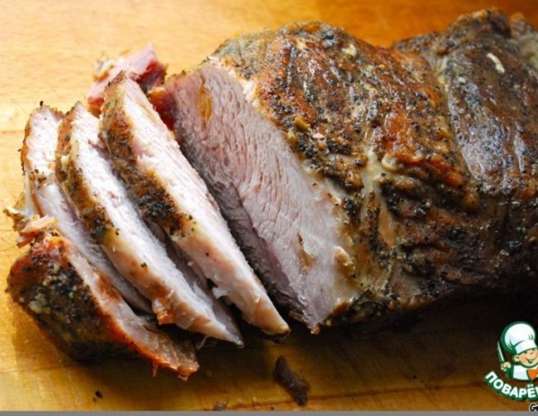 Буженина в микроволновке