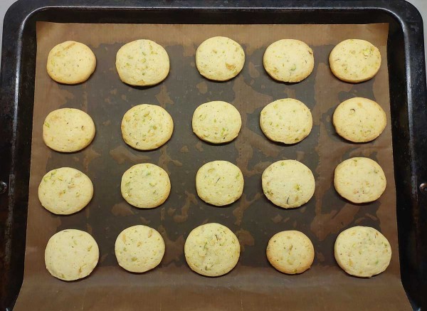 Печенье с фисташками