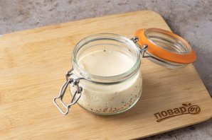 Ленивая овсянка в банке с йогуртом Ленивая овсянка в банке с йогуртом