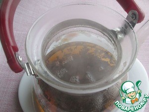 Чай с облепихой и кедровыми орехами