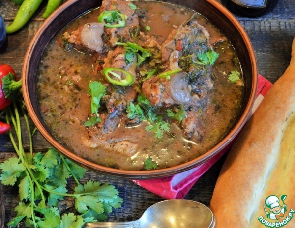 Чакапули из баранины