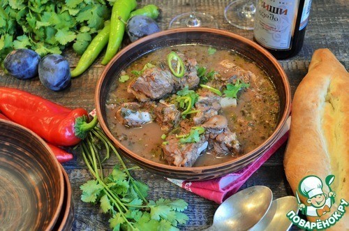 Чакапули из баранины