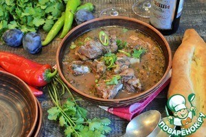 Чакапули из баранины