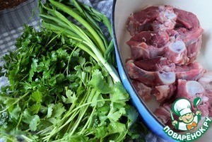 Чакапули из баранины