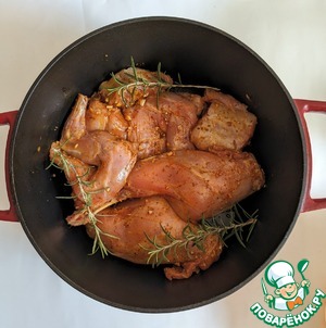 Чесночный кролик по-испански Чесночный кролик по-испански