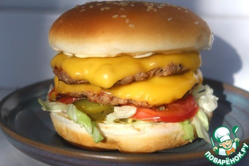 Чизбургер "Смэш" Чизбургер "Смэш"