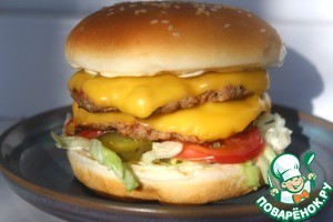 Чизбургер "Смэш" Чизбургер "Смэш"