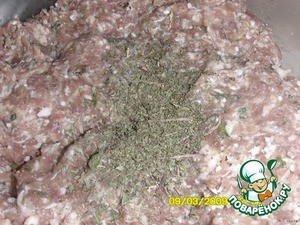 Долма на листьях липы "Пип долмасы" Долма на листьях липы "Пип долмасы"