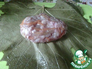 Долма на овощной подушке Долма на овощной подушке