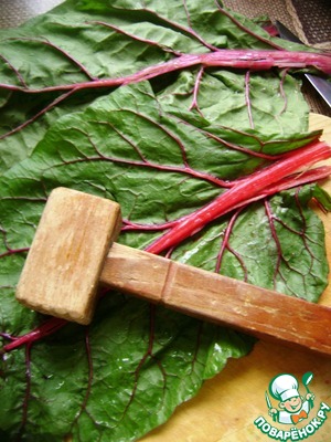 Долма по-читински из мангольда