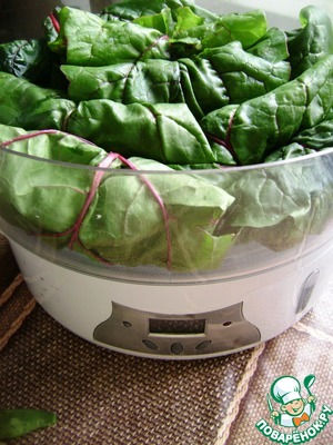 Долма по-читински из мангольда