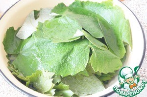 Долма под соусом из мацони