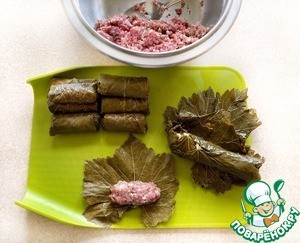 Долма с мясом молодого барашка Долма с мясом молодого барашка